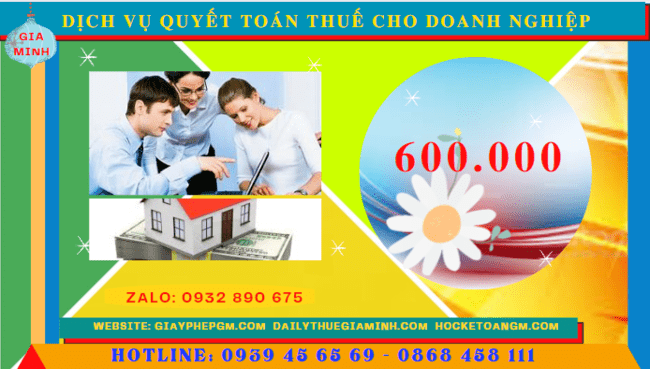 Dịch vụ quyết toán thuế cho doanh nghiệp tại Bắc Giang 5 Chi phí quyết toán thuế thu nhập doanh nghiệp tại Bắc Giang