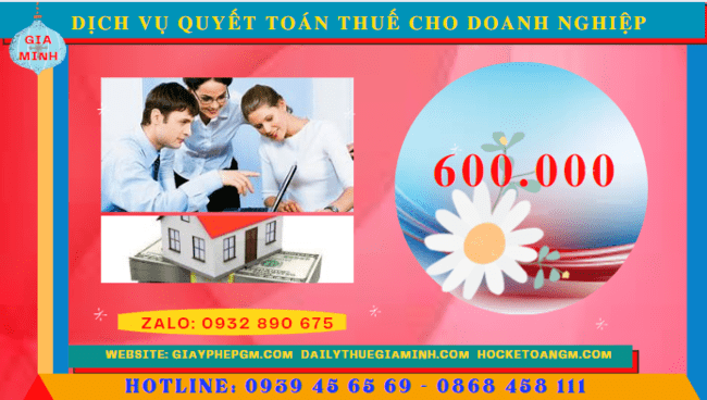 Chi phí quyết toán thuế thu nhập doanh nghiệp tại Thành Phố Hồ Chí Minh