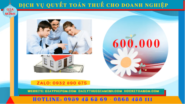 Chi phí quyết toán thuế thu nhập doanh nghiệp tại TP Hồ Chí Minh