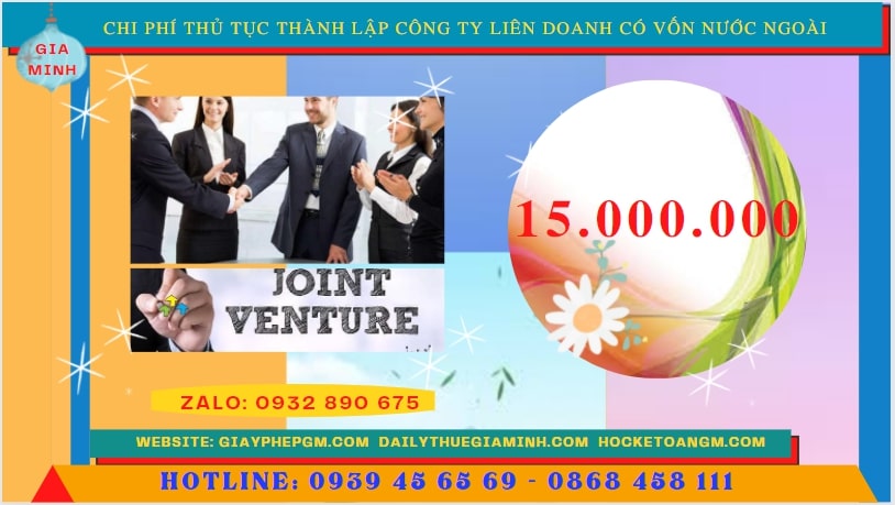 Thủ tục thành lập công ty liên doanh có vốn nước ngoài tại lâm đồng 5 Chi phí thành lập công liên doanh có vốn nước ngoài tại Lâm Đồng