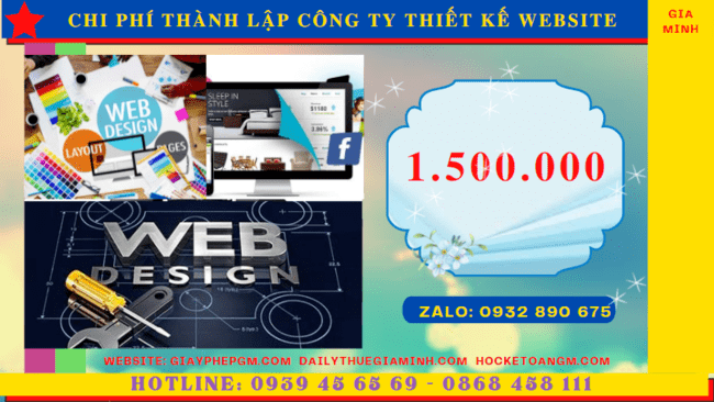 Thành lập công ty thiết kế website tại lào cai 5 Chi phí thành lập công ty thiết kế website trọn gói tại Lào Cai