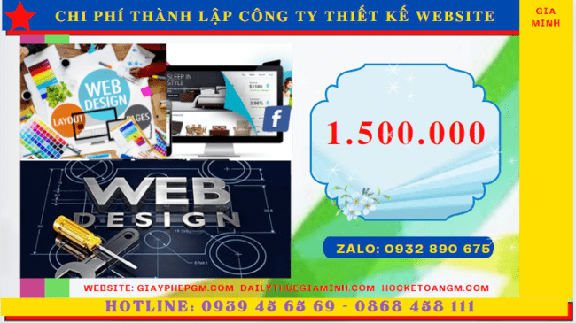 THÀNH LẬP CÔNG TY THIẾT KẾ WEBSITE TẠI NHA TRANG 5 Chi phí thành lập công ty thiết kế website trọn gói tại Nha Trang