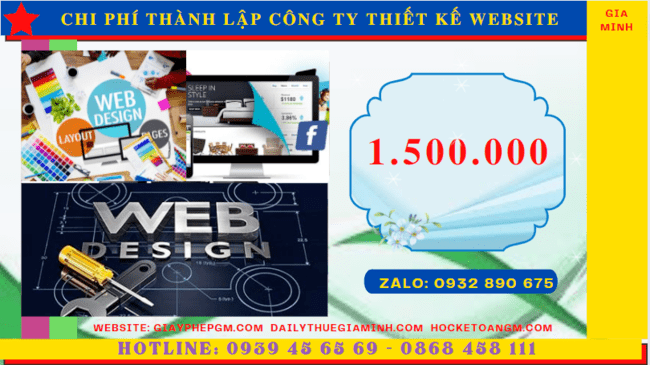 THÀNH LẬP CÔNG TY THIẾT KẾ WEBSITE TẠI THANH HÓA 6 Chi phí thành lập công ty thiết kế website trọn gói tại Thanh Hóa