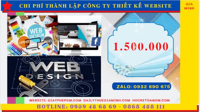 THÀNH LẬP CÔNG TY THIẾT KẾ WEBSITE TẠI TRÀ VINH 5 Chi phí thành lập công ty thiết kế website trọn gói tại Trà Vinh
