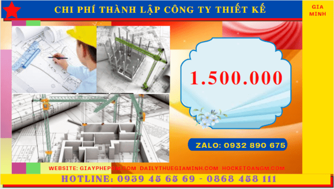 Thành lập công ty thiết kế xây dựng uy tín tại bình định 5 Chi phí thành lập công ty thiết kế xây dựng là bao nhiêu tại Bình Định