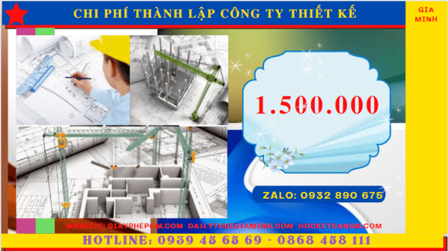 Thành lập công ty thiết kế xây dựng uy tín tại thái nguyên 5 Chi phí thành lập công ty thiết kế xây dựng là bao nhiêu tại Thái Nguyên
