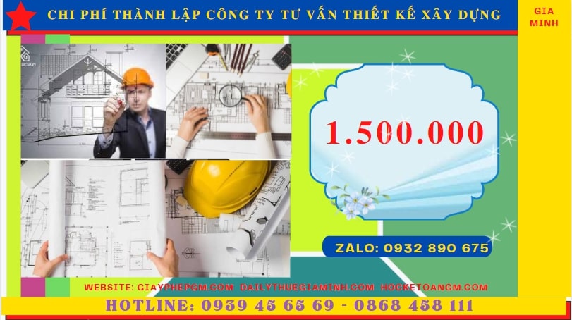 Thành lập công ty tư vấn thiết kế xây dựng tại Bắc Ninh – Dịch vụ trọn gói nhanh chóng, đúng pháp luật 7 Chi phí thành lập doanh nghiệp tư vấn thiết kế xây dựng tại Bắc Ninh