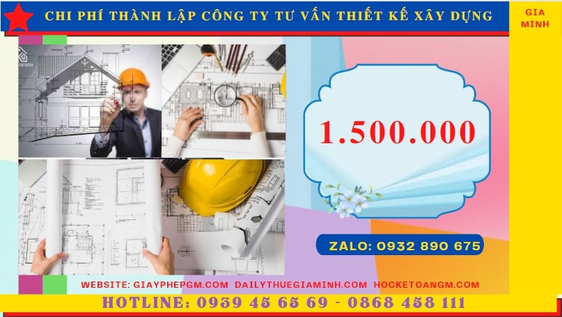 Thành lập công ty tư vấn thiết kế xây dựng tại Hải Phòng | Tư vấn & Dịch vụ trọn gói 7 Chi phí thành lập doanh nghiệp tư vấn thiết kế xây dựng tại Hải Phòng