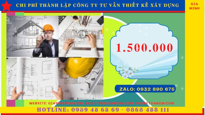 Thành lập công ty tư vấn thiết kế xây dựng tại Thành phố Châu Đốc – Hướng dẫn chi tiết từ A-Z 5 Chi phí thành lập doanh nghiệp tư vấn thiết kế xây dựng tại Thành phố Châu Đốc