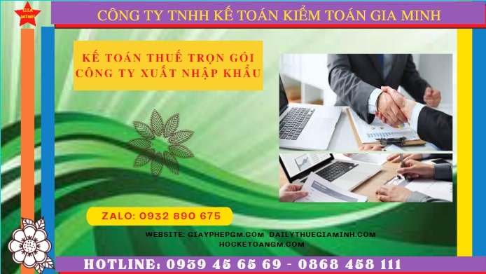 Công ty dịch vụ kế toán xuất nhập khẩu uy tín tại Bắc Kạn
