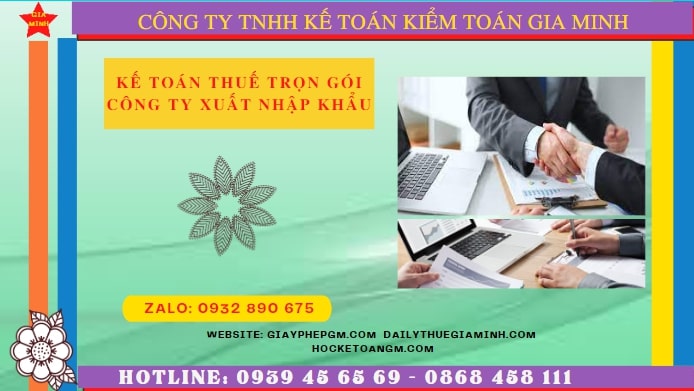 Công ty dịch vụ kế toán xuất nhập khẩu uy tín tại Cao Bằng