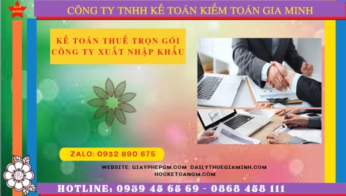 KẾ TOÁN THUẾ TRỌN GÓI CÔNG TY XUẤT NHẬP KHẨU TẠI THỪA THIÊN HUẾ 6 Công ty dịch vụ kế toán xuất nhập khẩu uy tín tại Thừa Thiên Huế