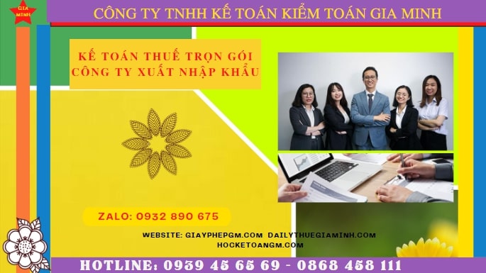 Kế toán thuế trọn gói công ty xuất nhập khẩu tại thành phố châu đốc 6 Công ty dịch vụ kế toán xuất nhập khẩu uy tín tại Thành phố Châu Đốc
