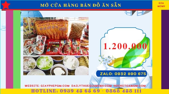 Mở cửa hàng bán đồ ăn sẵn tại vũng tàu 5 Đăng ký mở cửa hàng bán đồ ăn sẵn tại Vũng Tàu tốn bao nhiêu tiền
