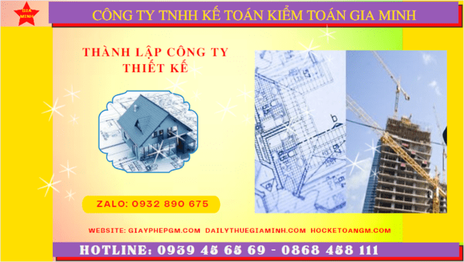 Đăng ký thành lập doanh nghiệp thiết kế xây dựng uy tín tại Vĩnh Phúc