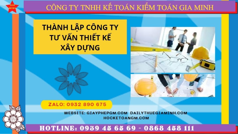Thành lập công ty tư vấn thiết kế xây dựng tại Bắc Kạn | Hướng dẫn thủ tục trọn gói 6 Đăng ký thành lập doanh nghiệp tư vấn thiết kế xây dựng tại Bắc Kạn