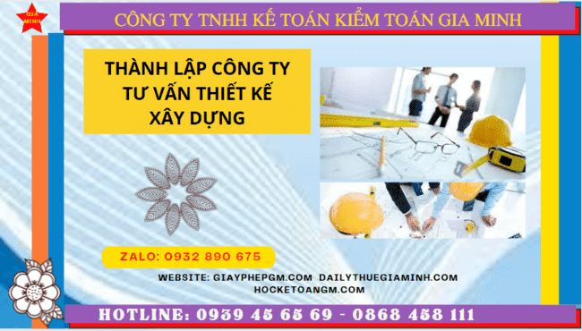 Thành lập công ty tư vấn thiết kế xây dựng tại Bình Định – Hướng dẫn chi tiết từ A-Z 6 Đăng ký thành lập doanh nghiệp tư vấn thiết kế xây dựng tại Bình Định