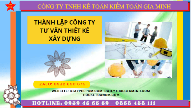 Đăng ký thành lập doanh nghiệp tư vấn thiết kế xây dựng tại Bình Thuận