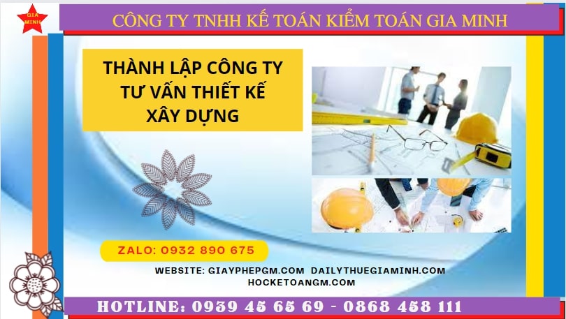 Đăng ký thành lập doanh nghiệp tư vấn thiết kế xây dựng tại Hà Nam