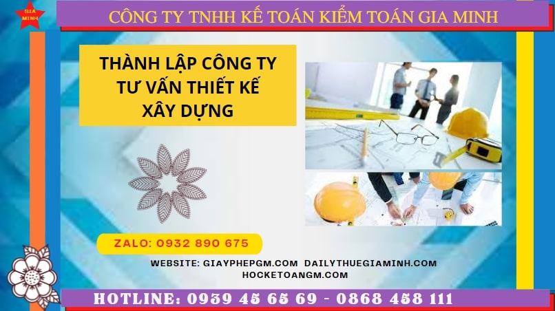 Thành lập công ty tư vấn thiết kế xây dựng tại Hà Nội – Hướng dẫn trọn gói, nhanh chóng 8 Đăng ký thành lập doanh nghiệp tư vấn thiết kế xây dựng tại Hà Nội