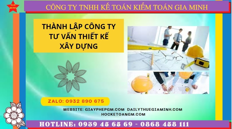 Đăng ký thành lập doanh nghiệp tư vấn thiết kế xây dựng tại Hải Dương