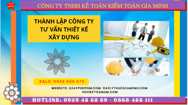Đăng ký thành lập doanh nghiệp tư vấn thiết kế xây dựng tại Lâm Đồng