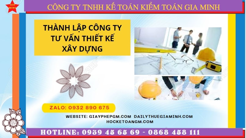 Đăng ký thành lập doanh nghiệp tư vấn thiết kế xây dựng tại Nghệ An