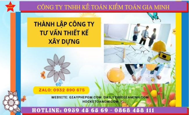 Đăng ký thành lập doanh nghiệp tư vấn thiết kế xây dựng tại Ninh Thuận