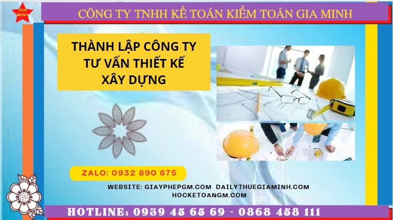 THÀNH LẬP CÔNG TY TƯ VẤN THIẾT KẾ XÂY DỰNG TẠI PHÚ QUỐC 6 Đăng ký thành lập doanh nghiệp tư vấn thiết kế xây dựng tại Phú Quốc