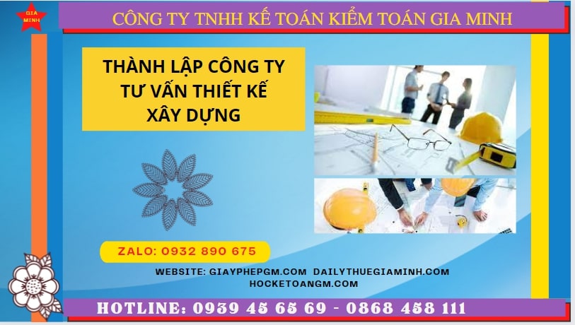 Đăng ký thành lập doanh nghiệp tư vấn thiết kế xây dựng tại Quảng Nam