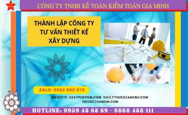 Đăng ký thành lập doanh nghiệp tư vấn thiết kế xây dựng tại Quảng Trị