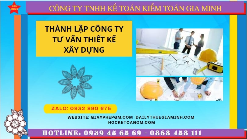 Thành lập công ty tư vấn thiết kế xây dựng tại Sơn La | Dịch vụ nhanh chóng, trọn gói 6 Đăng ký thành lập doanh nghiệp tư vấn thiết kế xây dựng tại Sơn La
