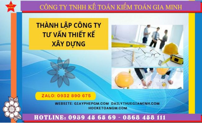 Đăng ký thành lập doanh nghiệp tư vấn thiết kế xây dựng tại Thành Phố Huế