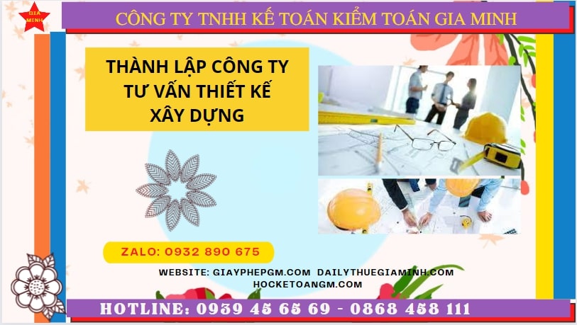 Đăng ký thành lập doanh nghiệp tư vấn thiết kế xây dựng tại Thừa Thiên Huế