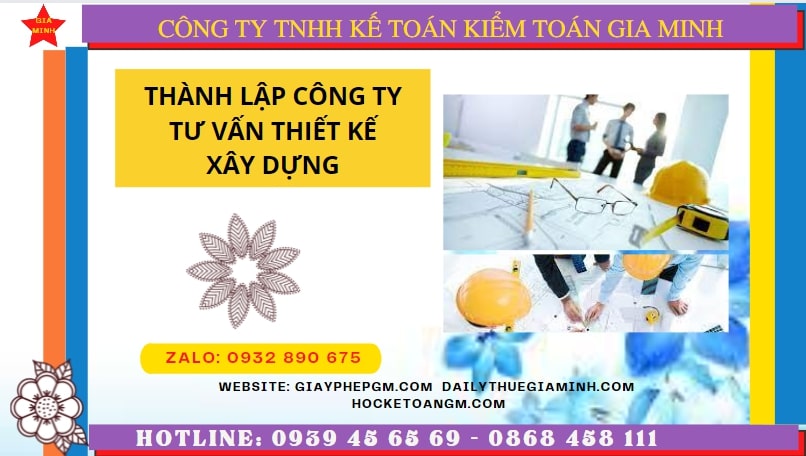 Thành lập công ty tư vấn thiết kế xây dựng tại tp đà nẵng 6 Đăng ký thành lập doanh nghiệp tư vấn thiết kế xây dựng tại TP Đà Nẵng
