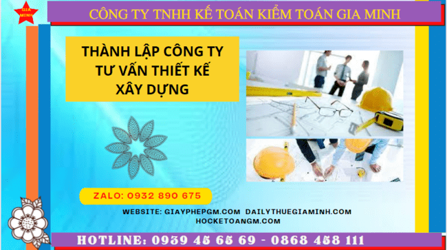 Đăng ký thành lập doanh nghiệp tư vấn thiết kế xây dựng tại Trà Vinh