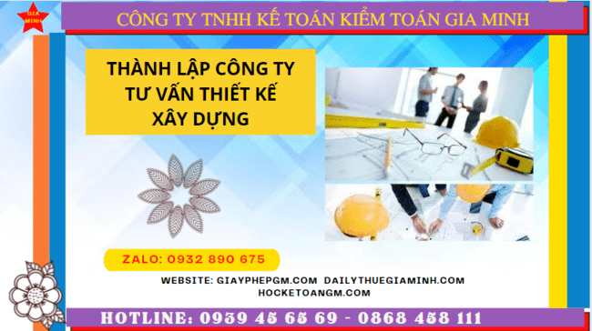 Đăng ký thành lập doanh nghiệp tư vấn thiết kế xây dựng tại Vũng Tàu
