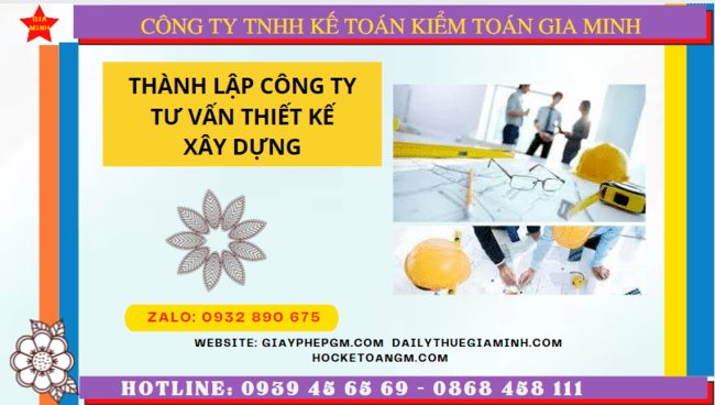 Đăng ký thành lập doanh nghiệp tư vấn thiết kế xây dựng tại Yên Bái