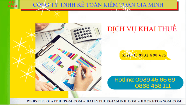 Dịch vụ báo cáo thuế - kế toán thuế trọn gói tại Bình Định