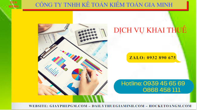 DỊCH VỤ KHAI THUẾ THỪA THIÊN HUẾ 6 Dịch vụ báo cáo thuế - kế toán thuế trọn gói tại Thừa Thiên Huế