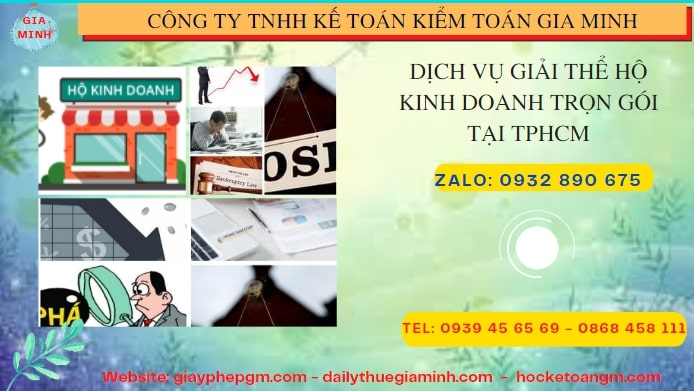 Dịch vụ giải thể hộ kinh doanh trọn gói tại tiền giang 6 Dịch vụ giải thể trọn gói hộ kinh doanh tại Tiền Giang
