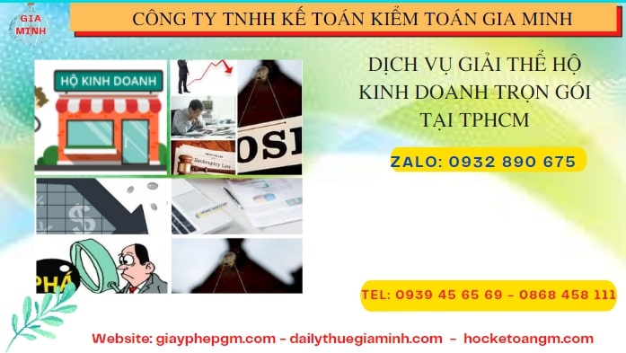 Dịch vụ giải thể hộ kinh doanh trọn gói tại vĩnh phúc 6 Dịch vụ giải thể trọn gói hộ kinh doanh tại Vĩnh Phúc