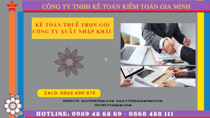 Dịch vụ kế toán công ty xuất nhập khẩu tại Hà Nội