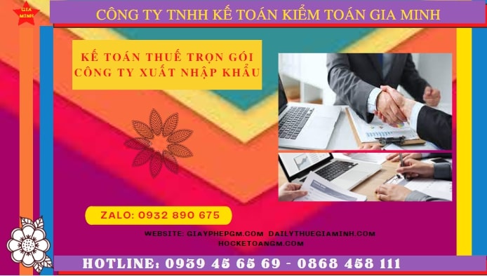 Dịch vụ kế toán công ty xuất nhập khẩu tại Phú Yên