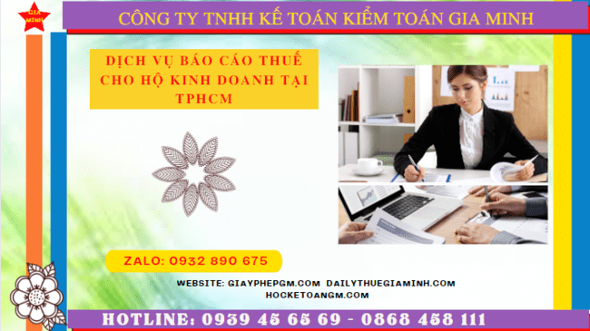 Dịch vụ báo cáo thuế cho hộ kinh doanh tại Thành Phố Thủ Đức