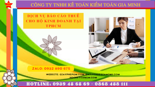 Dịch vụ báo cáo thuế cho hộ kinh doanh tại Thừa Thiên Huế 6 Dịch vụ báo cáo thuế cho hộ kinh doanh tại Thừa Thiên Huế