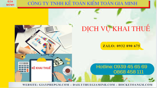 Dịch vụ khai báo thuế trọn gói giá rẻ tại Hòa Bình