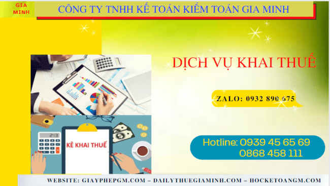 DỊCH VỤ KHAI THUẾ THÁI NGUYÊN 4 Dịch vụ khai báo thuế trọn gói giá rẻ tại Thái Nguyên