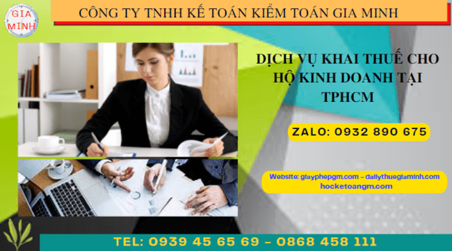 Dịch vụ khai thuế cho hộ kinh doanh tại Bắc Giang 4 Dịch vụ khai nộp thuế cho hộ kinh doanh tại Bắc Giang