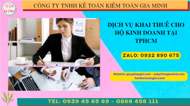 Dịch vụ khai thuế cho hộ kinh doanh tại Điện Biên 4 Dịch vụ khai nộp thuế cho hộ kinh doanh tại Điện Biên